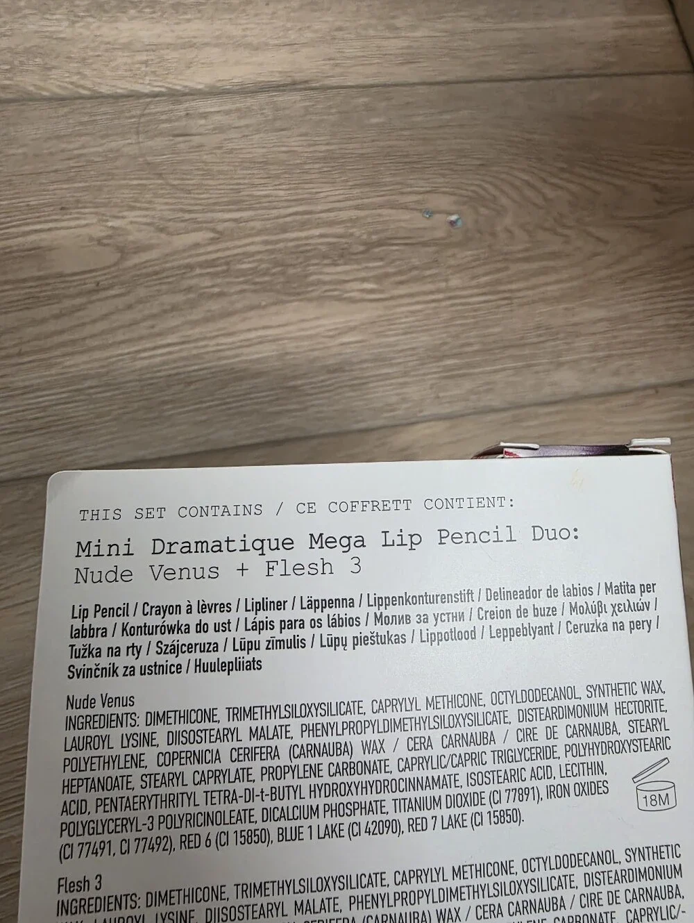 Pat McGrath Labs Mini Dramatique Mega Lip Pencil Duo Minis: Nude Venus & Flesh 3